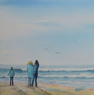 Regards  39.5cm 39.5cm avec encadrement    190€