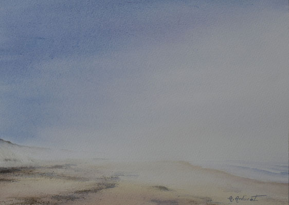 Brume d'océan 52.5cm 43cm avec encadrement     300€