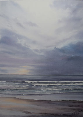 Regards vers l'Horizon 78cm  97,5cm avec encadrement 1000€