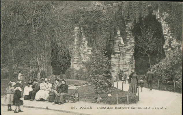 Années 1900 La grotte