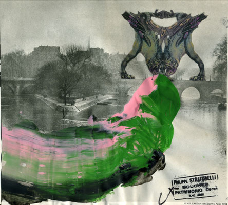 Sous les gargouilles grouille la Seine