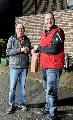 Gratulation an Rolf für Platz 3