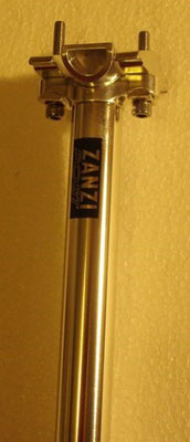 Tranz X ZANZI Post 31,6mm mit schwarzem Rohr