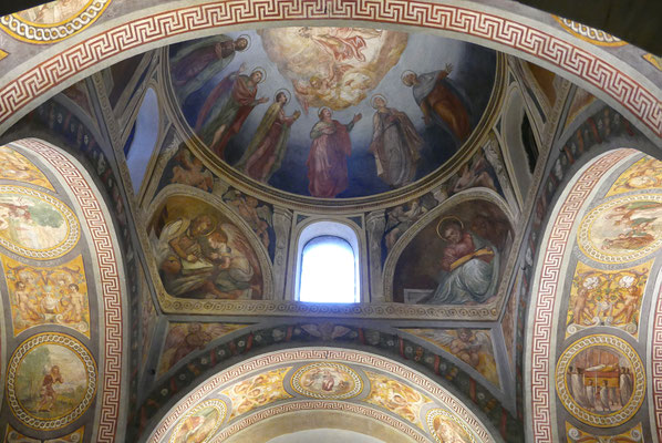 聖プロスドシモ聖堂のドーム型天井 (La cupola del Sacello di San Prosdocimo)