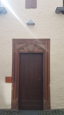 Eingang zur Synagoge