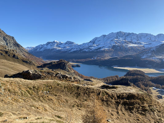 Über dem Silsersee