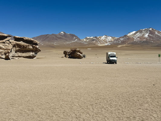 Skurrile Felsen warten