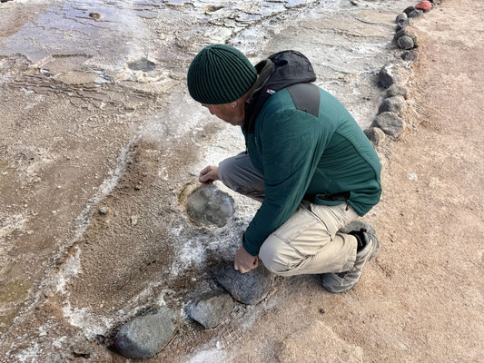 Wie heiss ist wohl das Wasser?