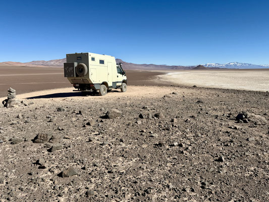Beim Salar de Arizaro