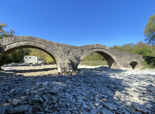 Mühlenbrücke mit Iveco