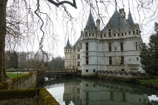 Das Schloss Azay-le-Rideau