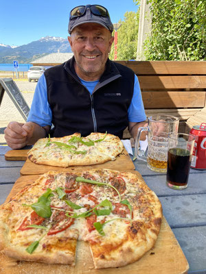 Nach langem wieder mal eine Pizza