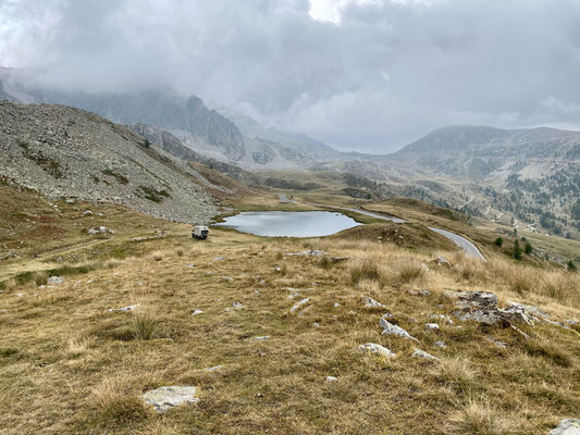 Nachtplatz am kleinen See