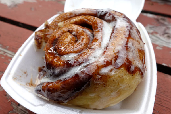 Mmhhh...feiner Cinnamon-Bun...