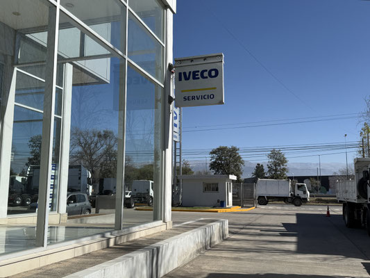 Wieder in der Zivilisation...und bei Iveco Rani in Salta