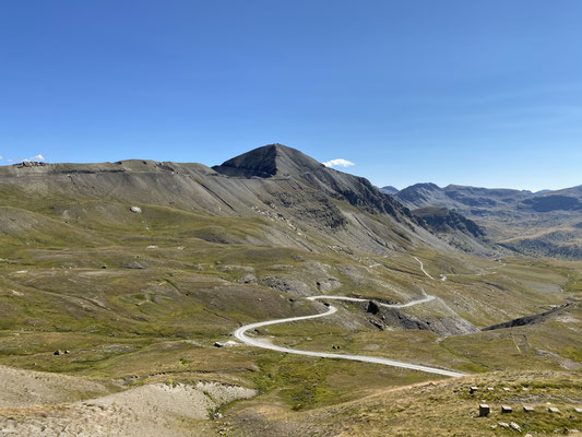 Auf dem Weg zum Col de la Bonette