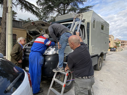 ...wechselt unsere Batterie 