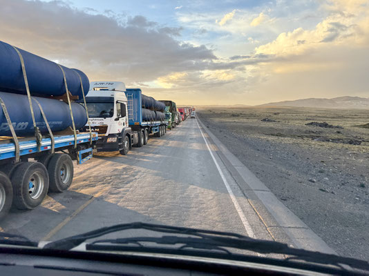 Endlich können wir los, diese warten noch länger