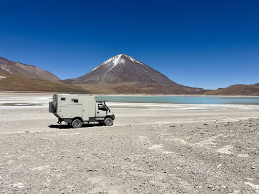 ...ist die wunderschöne Laguna Verde