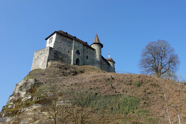 Die Burg in Burgdorf...