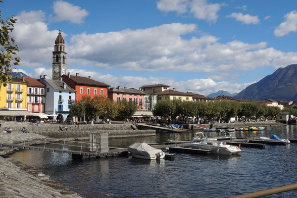 Das schmucke Ascona lädt zum Flanieren ein