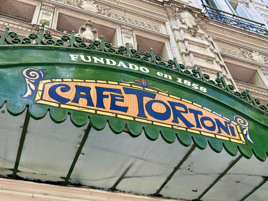 Bekanntes Café Tortoni