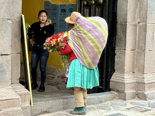 Blumenverkauf