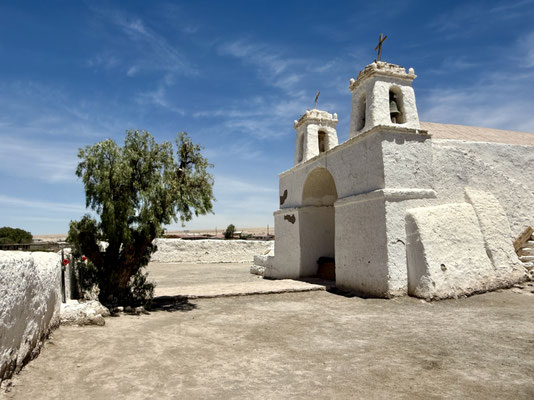 Die Kirche ist aus dem Jahr 1611 und gilt als älteste Kirche Chiles