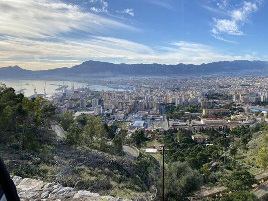 Blick auf Palermo