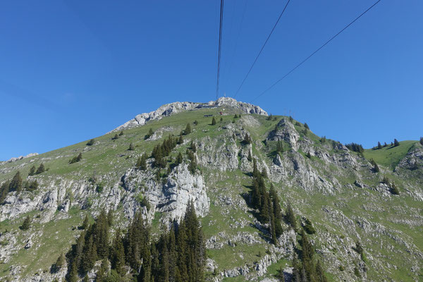 Mit dem Bähndli gehts aufs Stockhorn