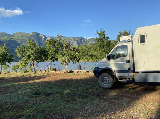 Feierabend auf dem Camping Agora