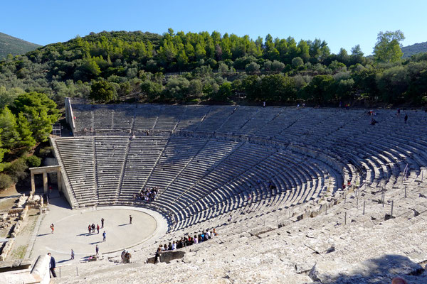 Das antike Theater von Epidauros