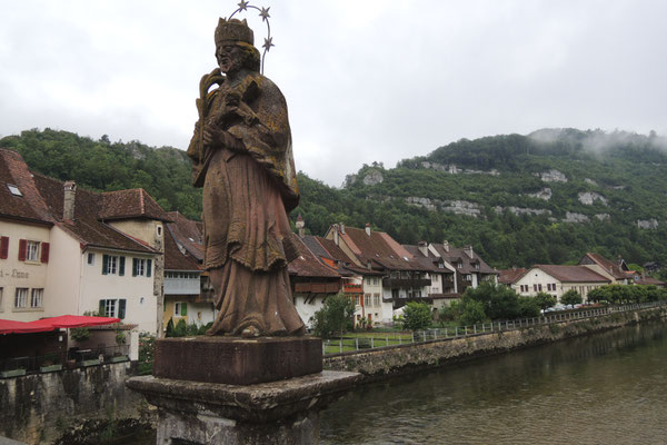 Das hübsche Saint-Ursanne im Jura