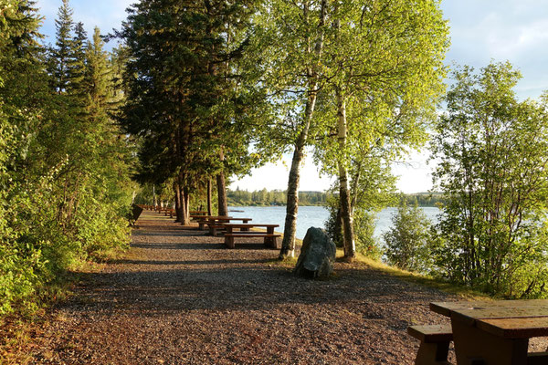 Einmal ein ganz grosszügiger Picknickplatz