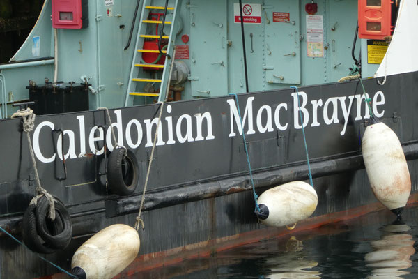 ...und mit der Caledonia Mac Brayne...