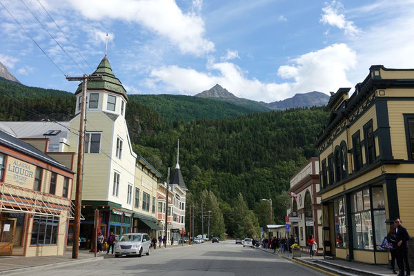 Skagway lädt zum Bummeln ein