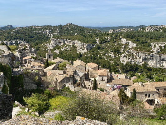 Les Baux vom Schlössli obe abe