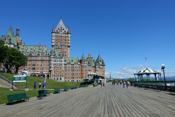 Das imposante Chateau Frontenac