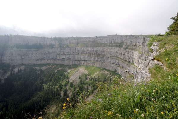 Eindrücklicher Kessel des Creux du Van