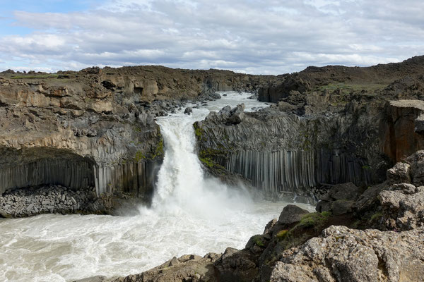 ...beim Aldeyjarfoss