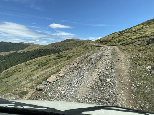 Und schon gehts auf die nächste Piste