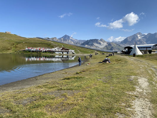 Fischer am Lac de l'Ouillette