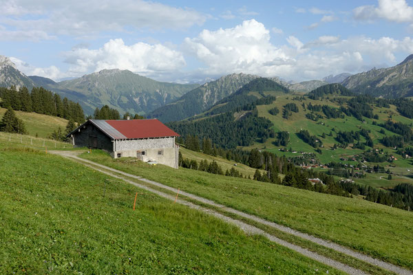 Wir fahren über den Col des Mosses ins Wallis