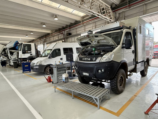 Service für den Iveco