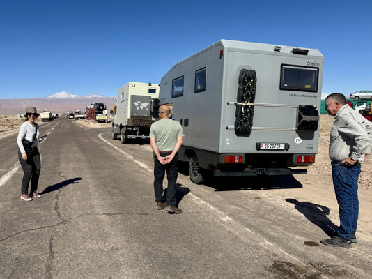 Zurück in San Pedro...die Barriere bleibt geschlossen