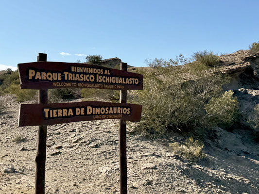 ...vom Parque Ischigualasto