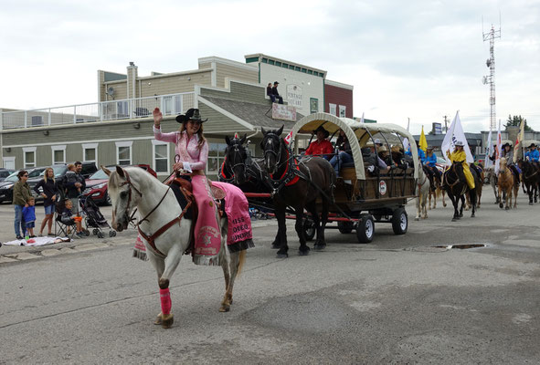 Rodeo-Parade in Sundre