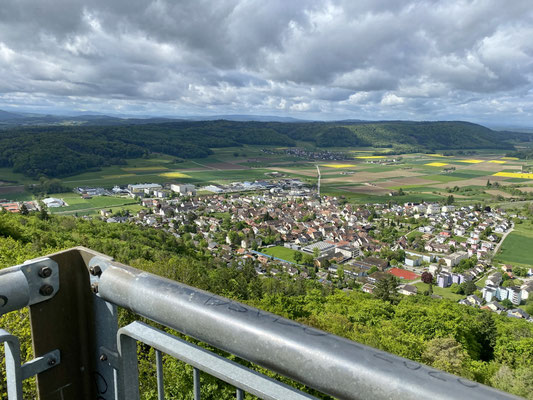 Hoch auf dem Beringer Turm