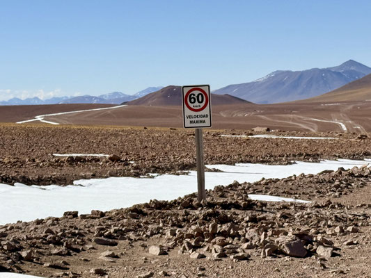 Nein, so schnell fahren wir sowieso nicht hier!