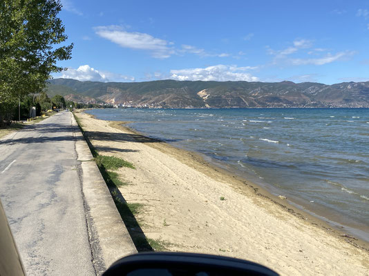 Promenade in Pogradec